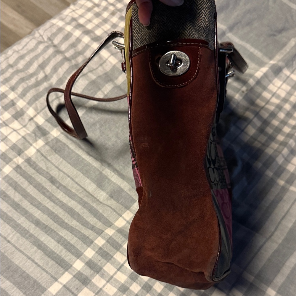 Coach Multicolor Patchwork Tote - image 7